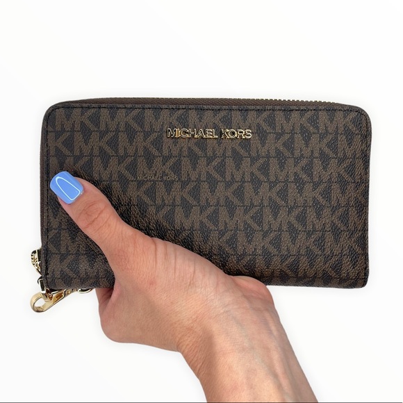 Michael Kors Tote Bag Jet Set Travel Extra-Small Logo Top-Zip - Picture 12 of 16